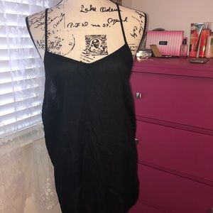Black tank size small